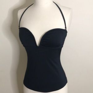 Victoria's Secret Swim - Victoria’s Secret Tankini Top Only Deep Plunge S Victoria's Secret Swim - Victoria’s Secret Tankini Top Only Deep Plunge S